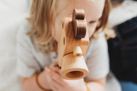 Super 8 Wooden Toy Camera