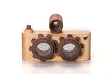 Twinkle Camera - Beechwood Camera Body W/ Walnut Lens