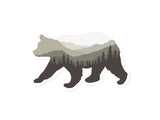 Bear Landscape Sticker