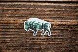 Bison Landscape Sticker