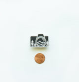 Camera Mountain Enamel Pin