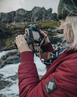 Simple Mountain Design Camera Strap