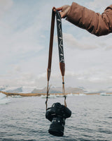 Simple Mountain Design Camera Strap