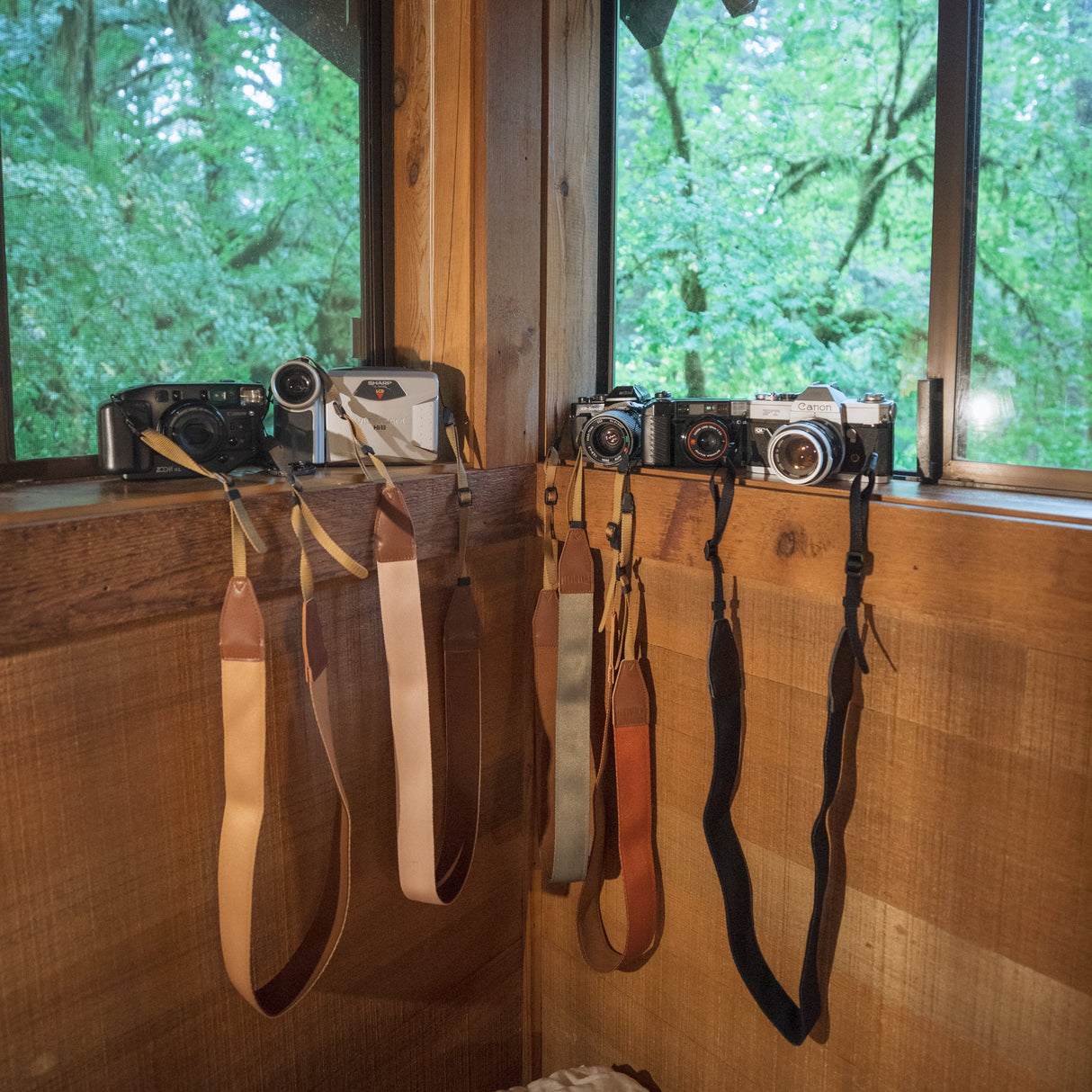Solid-Colored Camera Straps