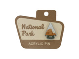 Zion National Park Acrylic Pin