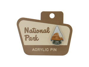 Zion National Park Acrylic Pin