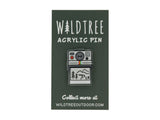 Outdoor Photographer Acrylic Pin