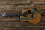 Woodland Green Guitar Strap