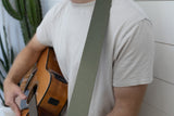 Woodland Green Guitar Strap