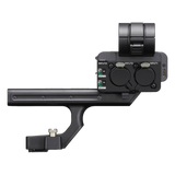 Sony XLR-H2 Handle Unit right side with LOW CUT, ATT and manual gain dials
