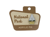 Yellowstone National Park Acrylic Pin