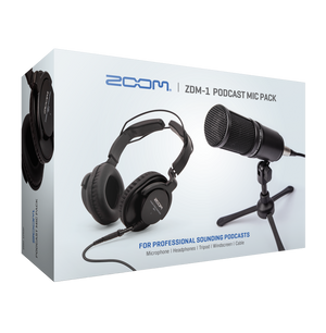 Zoom Podcast Microphone Bundle