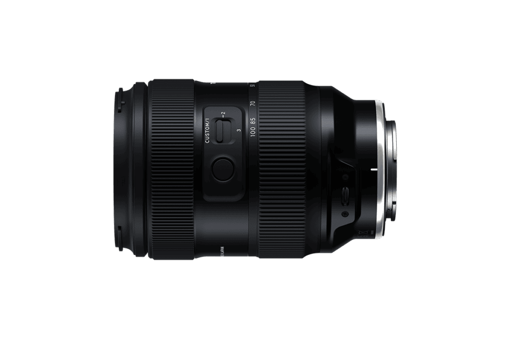 Tamron 35-100mm F/2.8 Di III VXD lens, side view