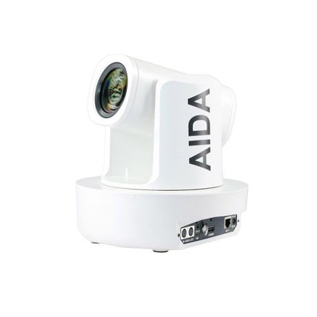 AIDA Imaging Broadcast/Conference NDIÂ®|HX 4K NDI/IP/HDMI 12X Zoom PTZ Camera (White)