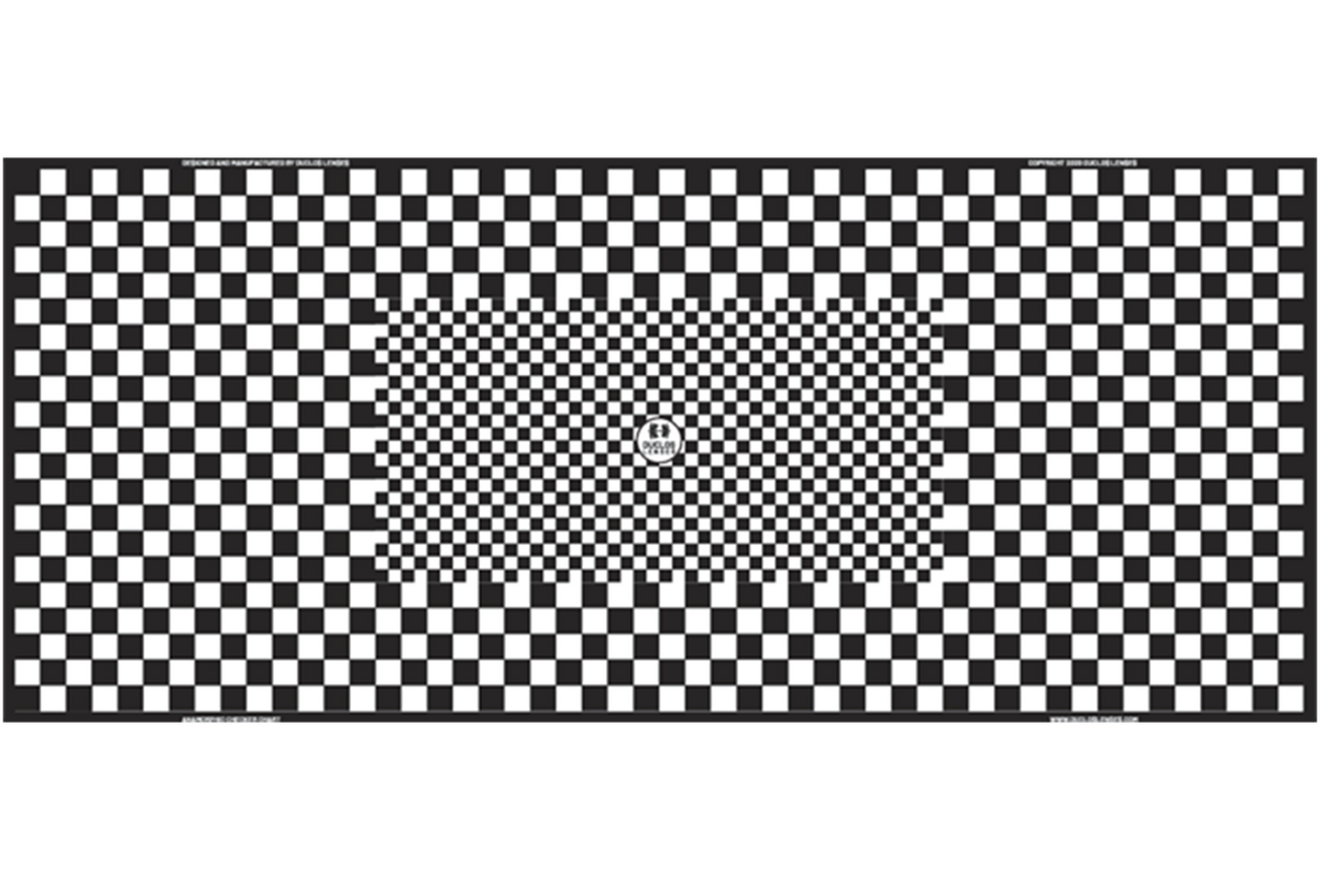Distortion Checker Chart 2.40:1