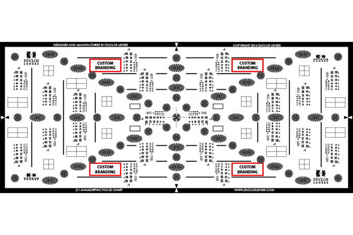 Focus Chart - Anamorphic