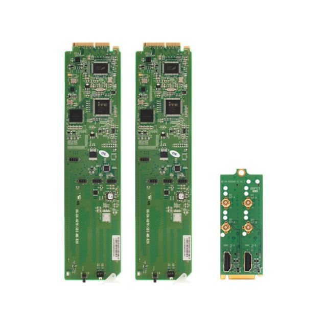 Apantac HDMI 1.3 to SDI Converter Module and Dual Rear Module with DashBoard Interface for openGear Frame