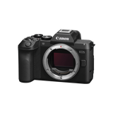 Canon EOS R8 Mark II — front angled view