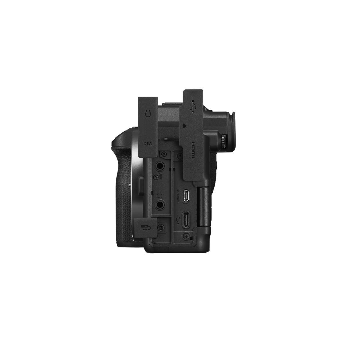Canon EOS R8 Mark II — side with ports