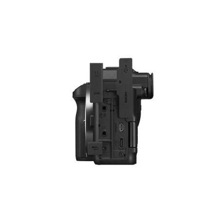 Canon EOS R8 Mark II — side with ports