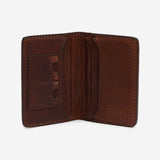 ONA Leather Wallet for Cash and Credit Cards - Antique Cognac