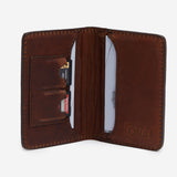 ONA Leather Wallet for Cash and Credit Cards - Antique Cognac