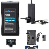 Compact 95Wh Gold Mount Li-Ion Battery Kit for BMPCC 4K/6K/6K Pro/6k G2