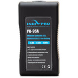 Compact 95Wh Gold Mount Li-Ion Battery kit for Blackmagic URSA