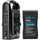 Compact 95Wh V-Mount Li-Ion Battery and Dual V-Mount Battery Charger Kit