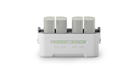 Tilta Portable Charging Station for LP-E6 (4 Channel) - Off White