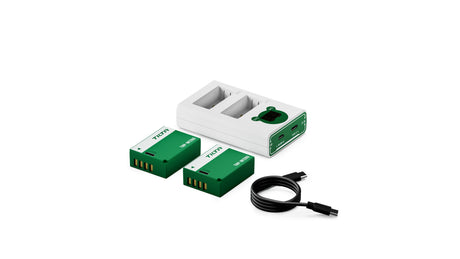 Tilta NP-W126S Charging Station Battery Kit (2 Batteries) - Forest Green (TBC-W126S-A-FG)