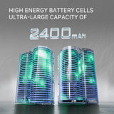 Tilta NP-FZ100 Battery with USB-C Input (2400mAh) - Off White