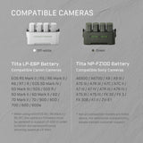 Tilta Portable Charging Station for LP-E6 (4 Channel) - Off White