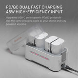 Tilta Portable Charging Station for NP-FZ100 (4 Channel) - Off White
