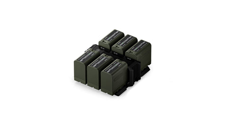 Tilta Foldable Charging Station for L-Series/NP-F Battery Kit (6 Batteries, US) - Black
