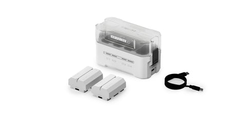 Tilta NP-FZ100 Charging Station Battery Kit (2 Batteries) - Off White (TBC-FZ100-A-OW)