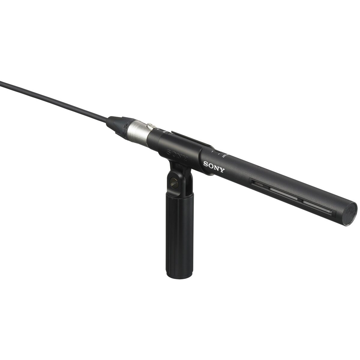 Sony ECM-VG1 shotgun electret condenser microphone with XLR connector