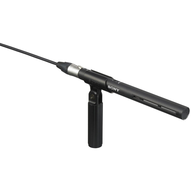Sony ECM-VG1 shotgun electret condenser microphone with XLR connector