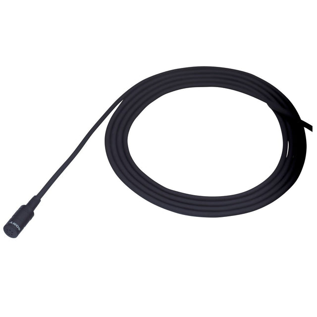 Sony ECM-77BC Omnidirectional Lavalier Microphone, 4-Pin Hirose