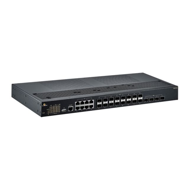 EtherWAN 24-port Gigabit and 4-port 1G/10G SFP+ Hardened Managed Layer 3 Switch