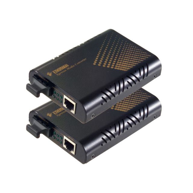 EtherWAN 10/100BASE-TX to 100BASE-FX Single Mode (ST) - 20Km Media Converter