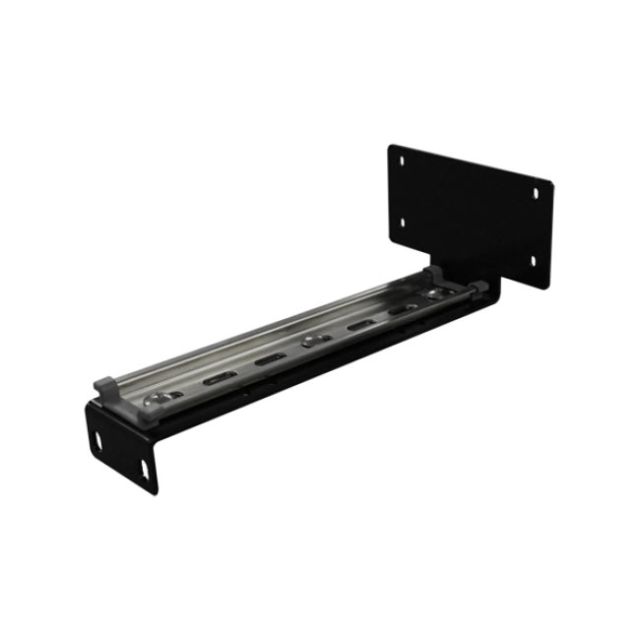 EtherWAN Z-Shaped Rack Horizontal Mounting Bracket for DIN-rail switches (EX78900/78000/73900, Black)