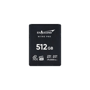 Exascend Nitro Pro CFexpress 4.0 Type B Memory Card (512GB)