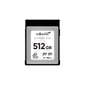 Exascend CFexpress 4.0 Type B Element Pro Series 512GB Memory Card