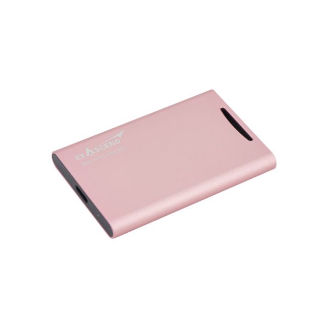 Exascend Element Portable SSD 2TB Memory Card (Rose Gold, iPhone direct recording support)
