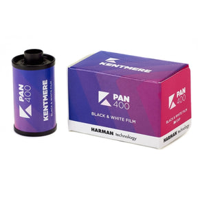 Kentmere Pan 400 35mm B&W Film — 36 Exposures