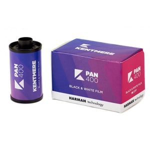 Kentmere Pan 400 35mm B&W Film — 36 Exposures