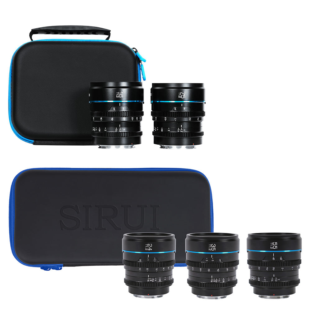 SIRUI Night Walker T1.2 S35 Frame Cine Lens Series