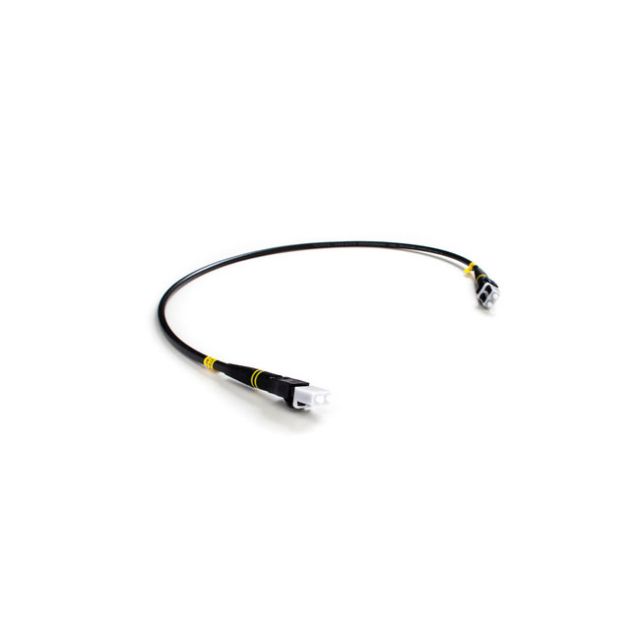 FieldCast 2C SM Jumper Duplex Patch Cable (0.60m, Black, LC Patch Cable included in Patch Cable Set 8 for FC Power Panel One 
