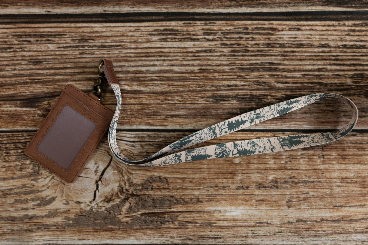 Woodland Landscape Neck Lanyard